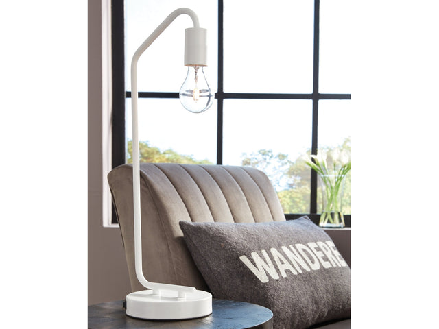 Covybend White Desk Lamp - Ornate Home