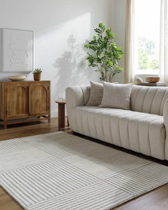 Coyne Cream Area Rug - Ornate Home