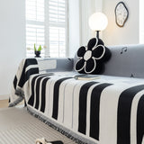Cozy Chenille Dynamic Notes Sectional Couch Cover Blanket, Perfect Couch Throw Covers for Pets - Ornate Home