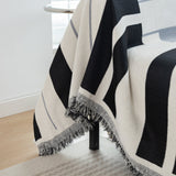 Cozy Chenille Dynamic Notes Sectional Couch Cover Blanket, Perfect Couch Throw Covers for Pets - Ornate Home