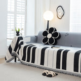 Cozy Chenille Dynamic Notes Sectional Couch Cover Blanket, Perfect Couch Throw Covers for Pets - Ornate Home