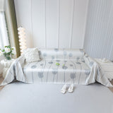 Cozy Cooling Tulip Sofa Throw Covers, Decorative & Breathable Couch Cover, Elegant Couch Protector - Ornate Home
