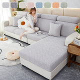 Cozy Polar Fleece Cushion Covers, Pet Friendly Stretch Sofa Covers for L-Shaped Couch and Recliner - Ornate Home