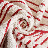 Cozy Striped Sofa Throw Blanket L Shaped Sectional Couch Covers Luxury Throws for Sofas - Ornate Home