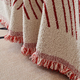 Cozy Striped Sofa Throw Blanket L Shaped Sectional Couch Covers Luxury Throws for Sofas - Ornate Home