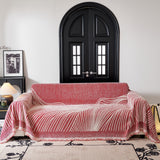 Cozy Striped Sofa Throw Blanket L Shaped Sectional Couch Covers Luxury Throws for Sofas - Ornate Home