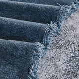 Cozy Textured Couch Protector with Fringe, Universal Soft Slipcover for Couch Sofa Bed - Ornate Home
