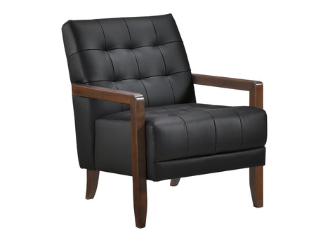 Crafton Black Accent Chair - Ornate Home