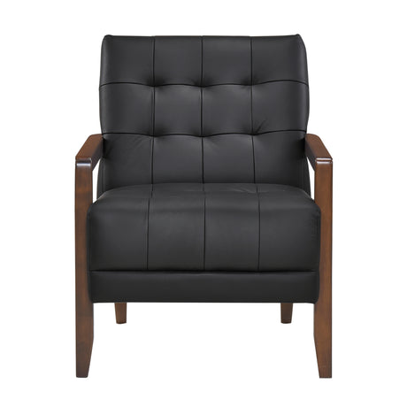 Crafton Black Accent Chair - Ornate Home