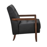 Crafton Black Accent Chair - Ornate Home