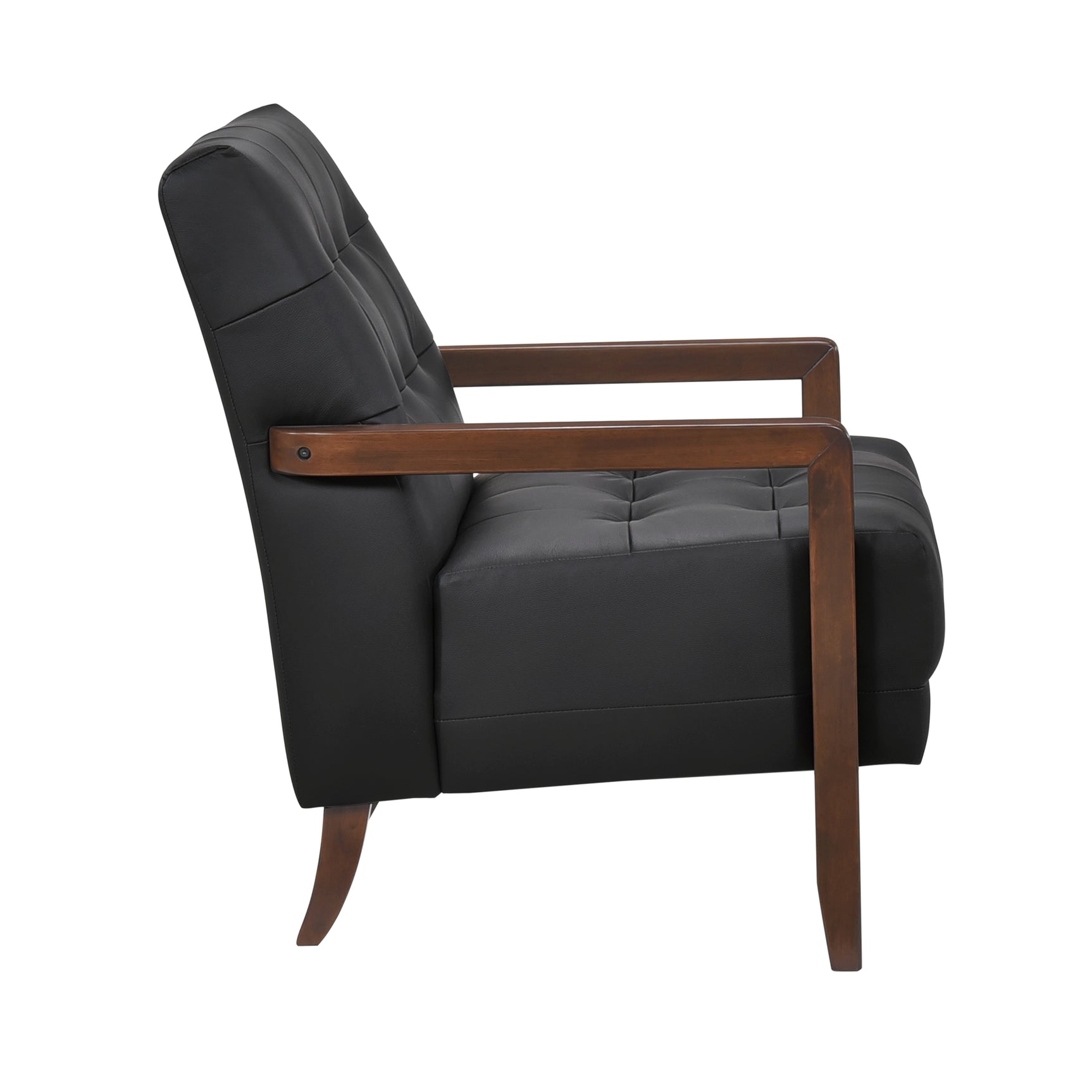 Crafton Black Accent Chair - Ornate Home