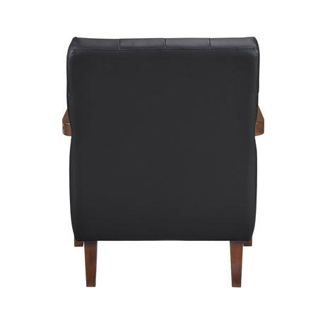 Crafton Black Accent Chair - Ornate Home