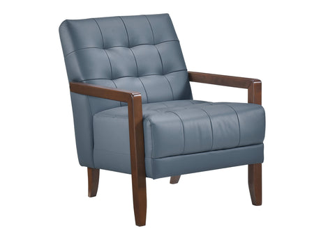 Crafton Blue Accent Chair - Ornate Home