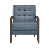 Crafton Blue Accent Chair - Ornate Home