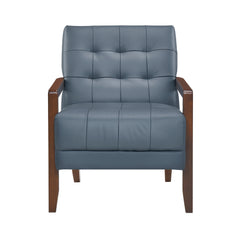 Crafton Blue Accent Chair - Ornate Home