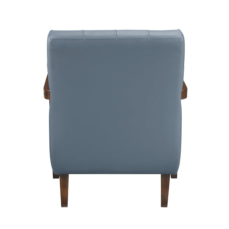 Crafton Blue Accent Chair - Ornate Home