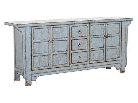 Crafton Blue Cabinet - Ornate Home