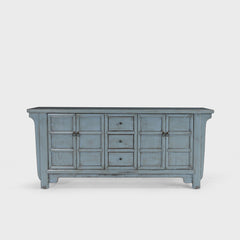 Crafton Blue Cabinet - Ornate Home