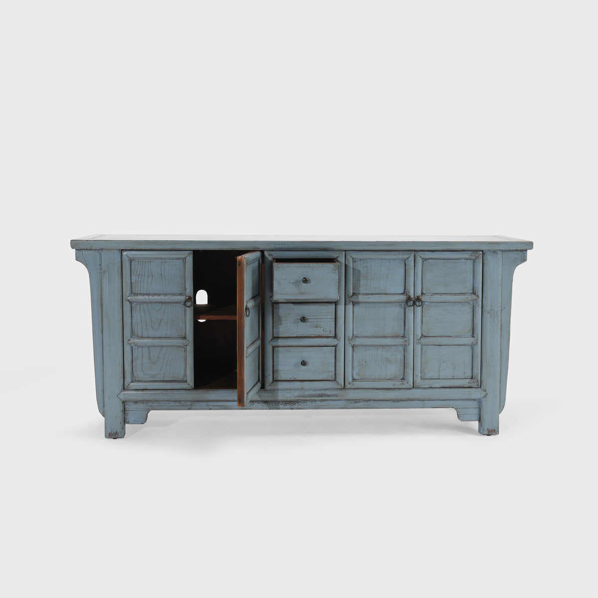 Crafton Blue Cabinet - Ornate Home