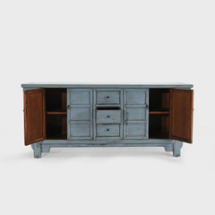 Crafton Blue Cabinet - Ornate Home