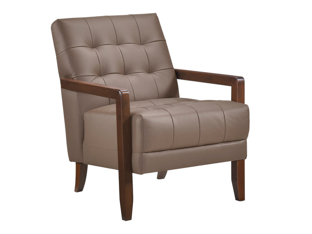 Crafton Brown Accent Chair - Ornate Home
