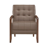 Crafton Brown Accent Chair - Ornate Home