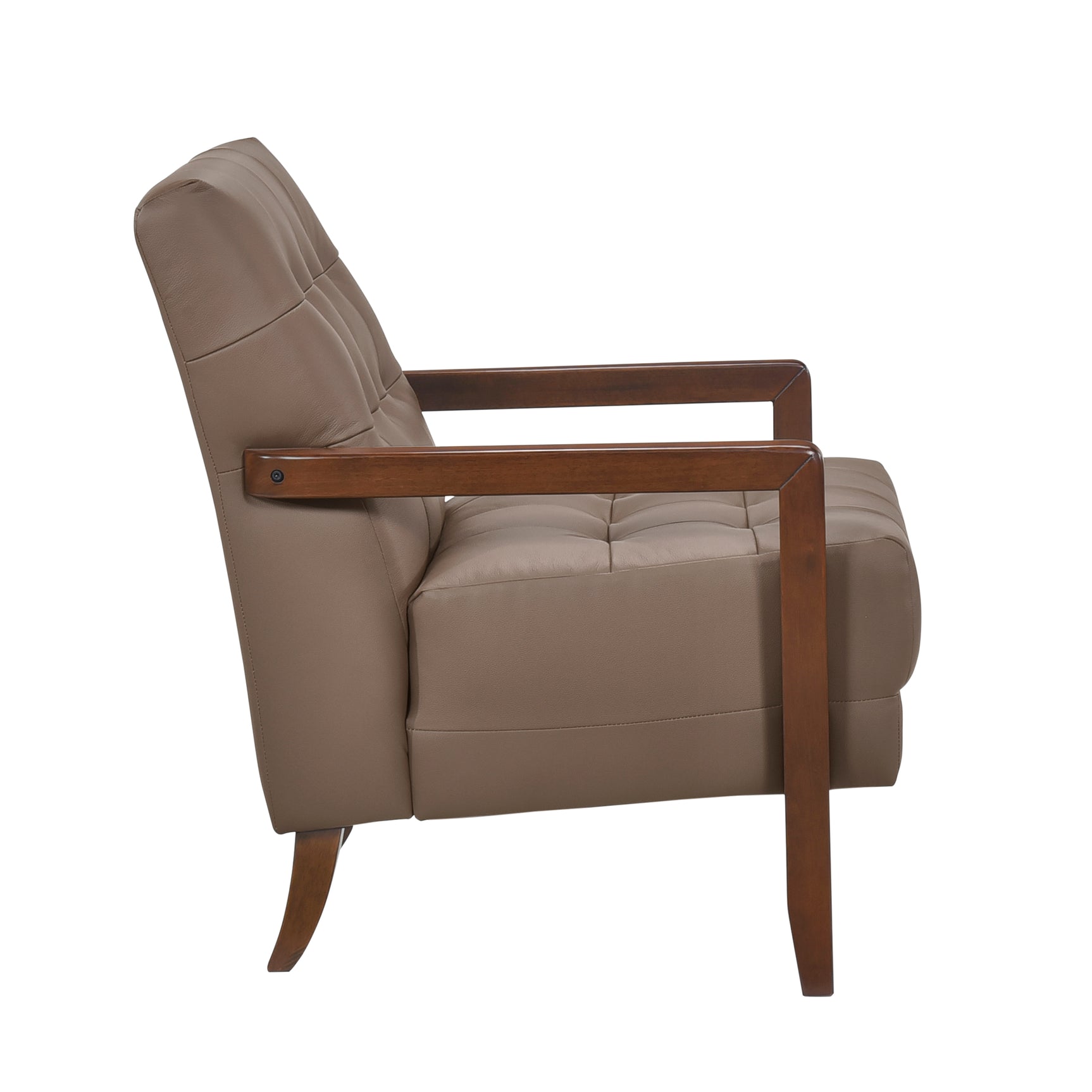 Crafton Brown Accent Chair - Ornate Home