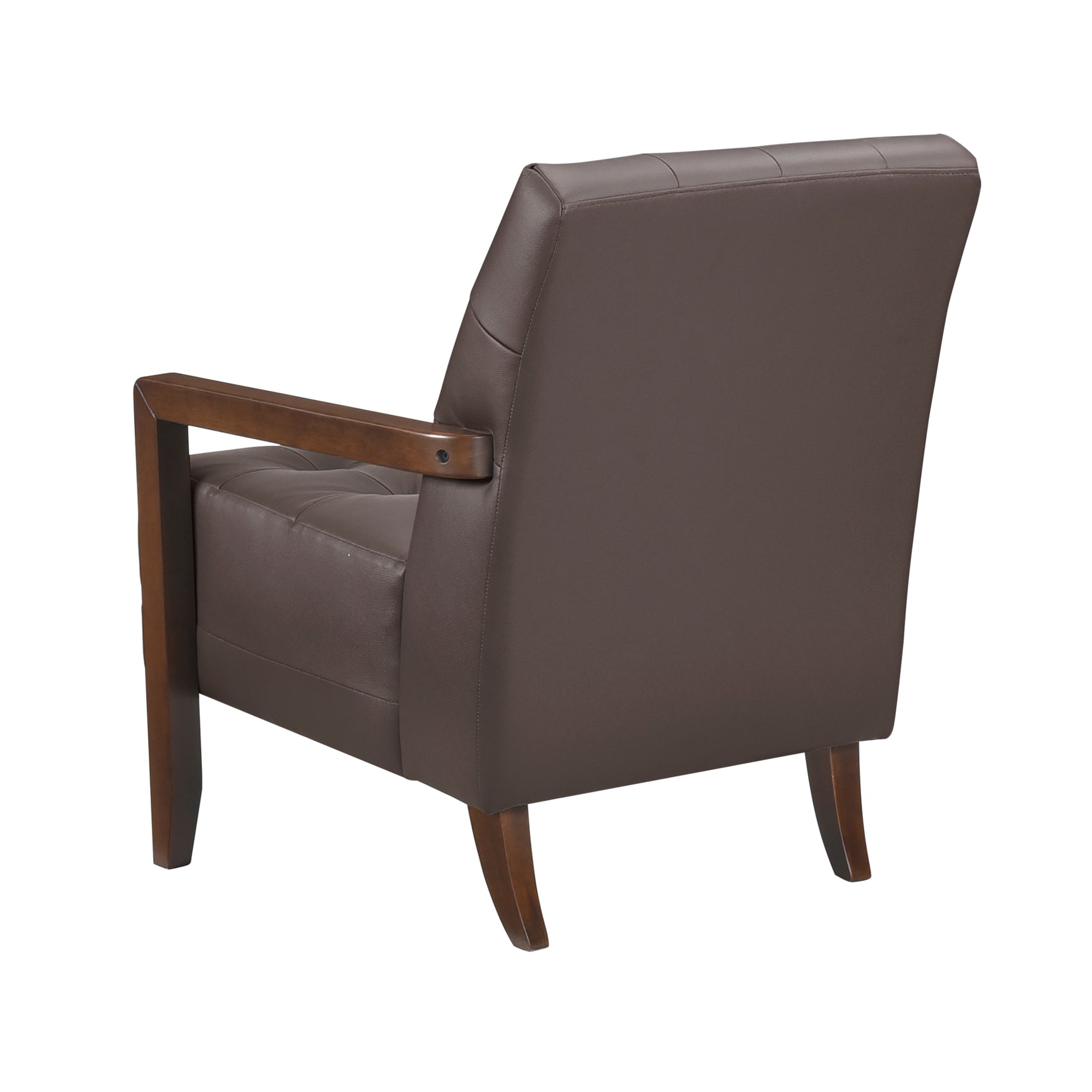 Crafton Dark Brown Accent Chair - Ornate Home