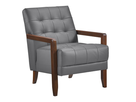 Crafton Dark gray Accent Chair - Ornate Home