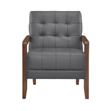 Crafton Dark gray Accent Chair - Ornate Home