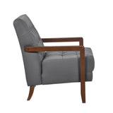 Crafton Dark gray Accent Chair - Ornate Home
