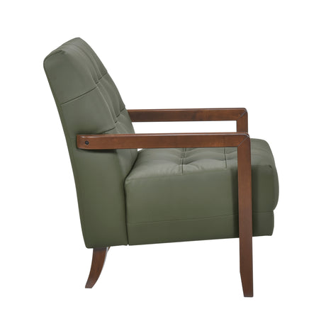 Crafton Green Accent Chair - Ornate Home