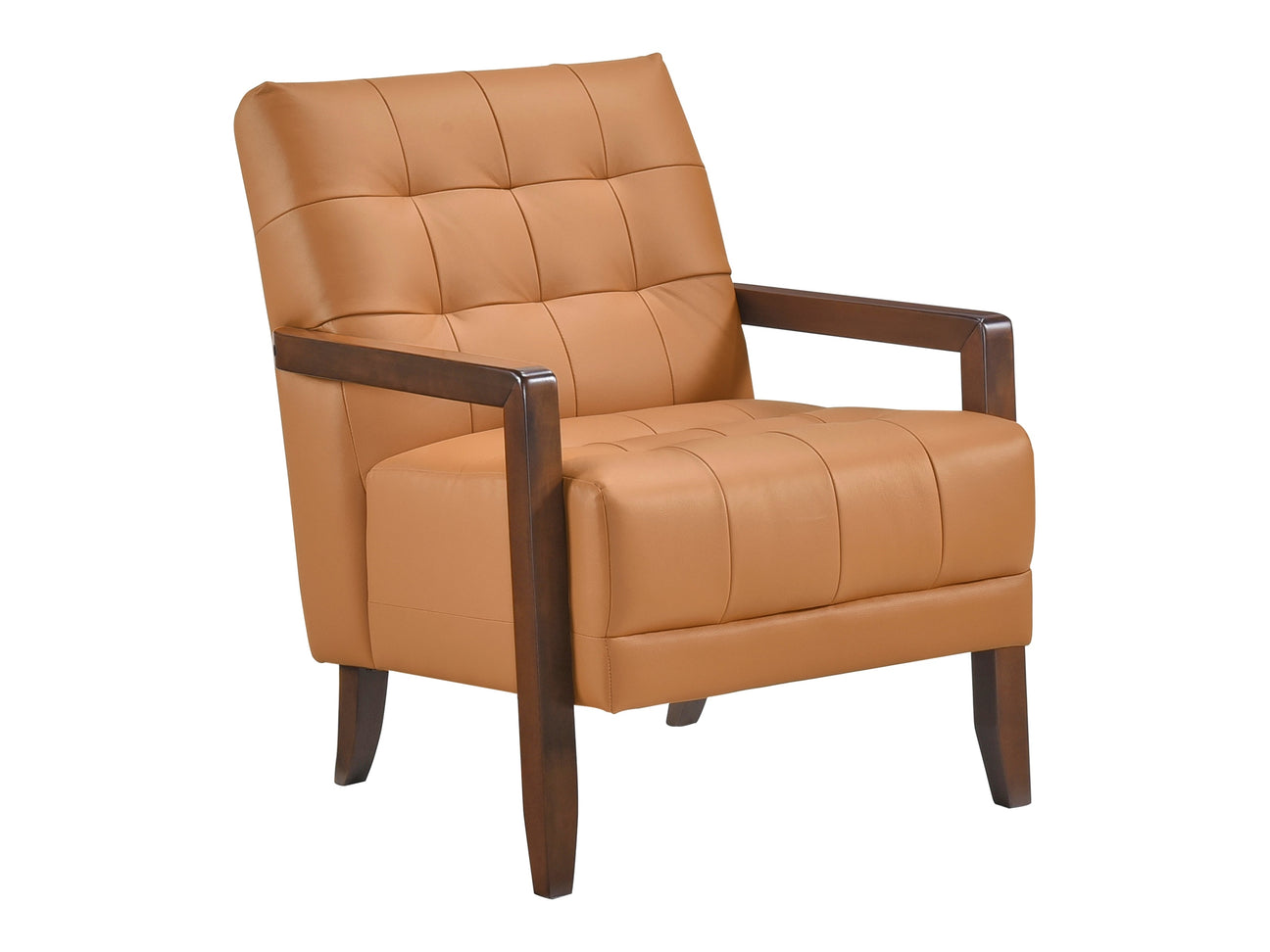 Crafton Orange Accent Chair - Ornate Home