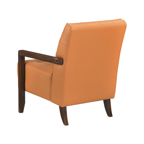 Crafton Orange Accent Chair - Ornate Home