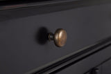 Craftsman Antique Black 32 Accent Chest - Ornate Home