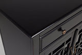 Craftsman Antique Black 32 Accent Chest - Ornate Home