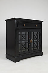 Craftsman Antique Black 32 Accent Chest - Ornate Home