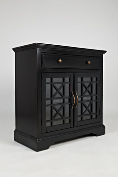 Craftsman Antique Black 32 Accent Chest - Ornate Home