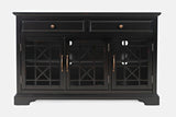 Craftsman Antique Black 50 Media Unit - Ornate Home