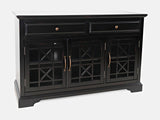 Craftsman Antique Black 50 Media Unit - Ornate Home