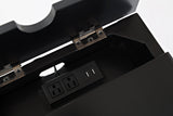 Craftsman Antique Black Power Chairside Table - Ornate Home