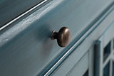 Craftsman Antique Blue 32 Accent Chest - Ornate Home