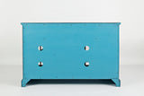 Craftsman Antique Blue 50 Media Unit - Ornate Home