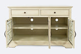 Craftsman Antique Cream 50 Media Unit - Ornate Home