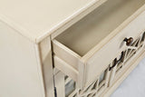 Craftsman Antique Cream 70 Media Unit - Ornate Home