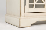 Craftsman Antique Cream Accent Chest - Ornate Home