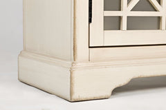Craftsman Antique Cream Accent Chest - Ornate Home