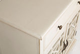 Craftsman Antique Cream Accent Chest - Ornate Home