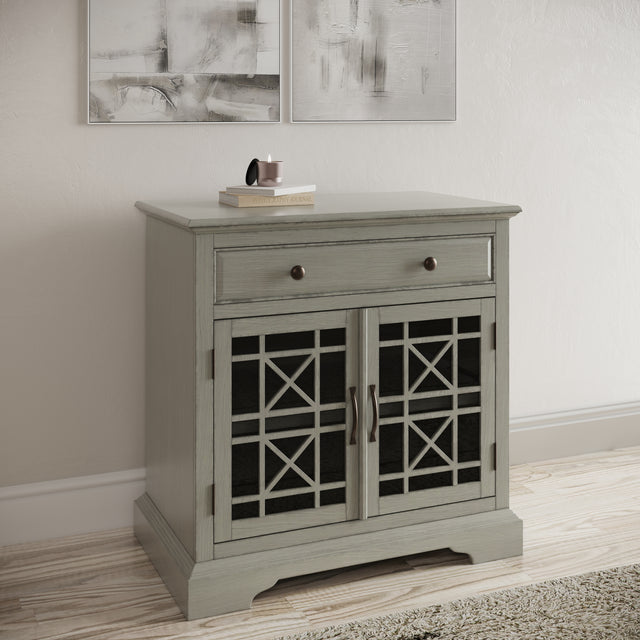 Craftsman Earl Grey 32 Accent Chest - Ornate Home