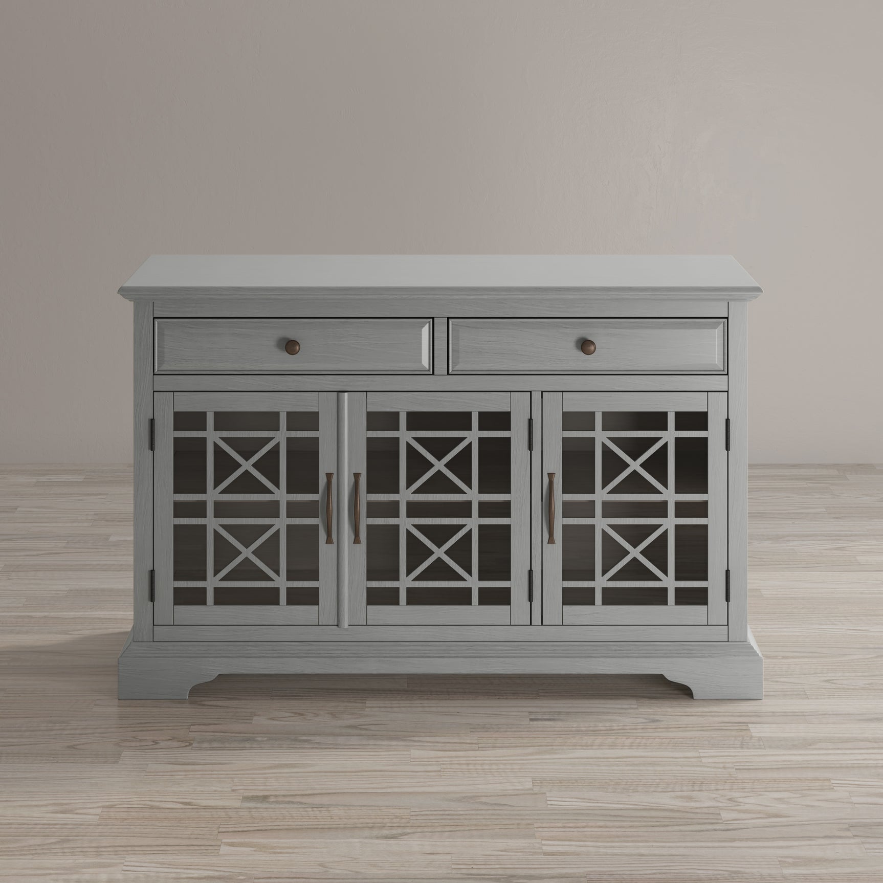 Craftsman Earl Grey 50 Media Unit - Ornate Home